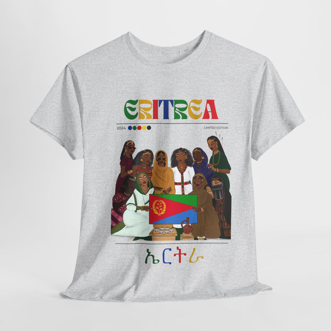 Eritrea x Steetwear Series - Unisex Heavy Cotton Tee