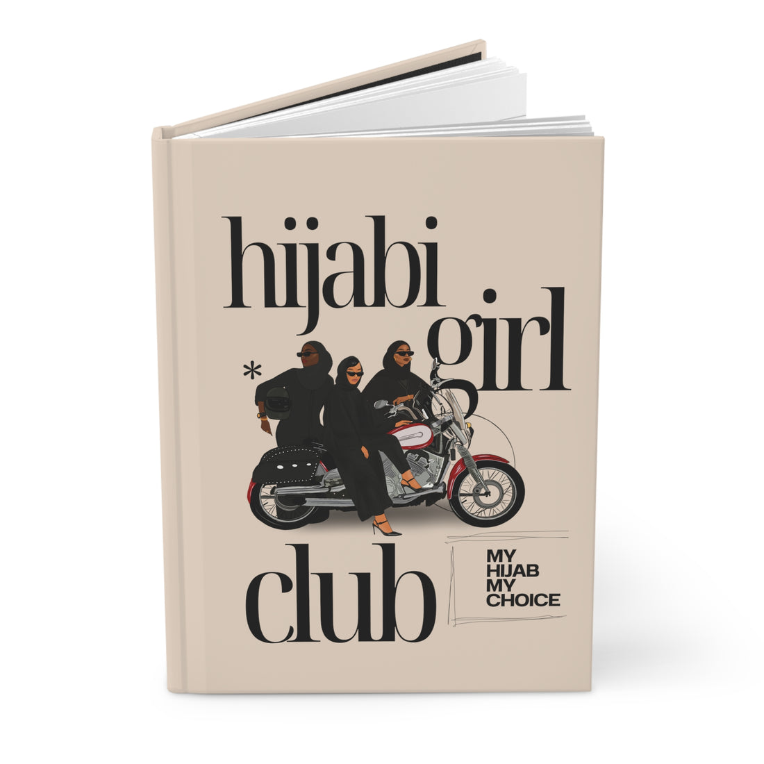 Hijabi Girl Club - Hardcover Journal Matte