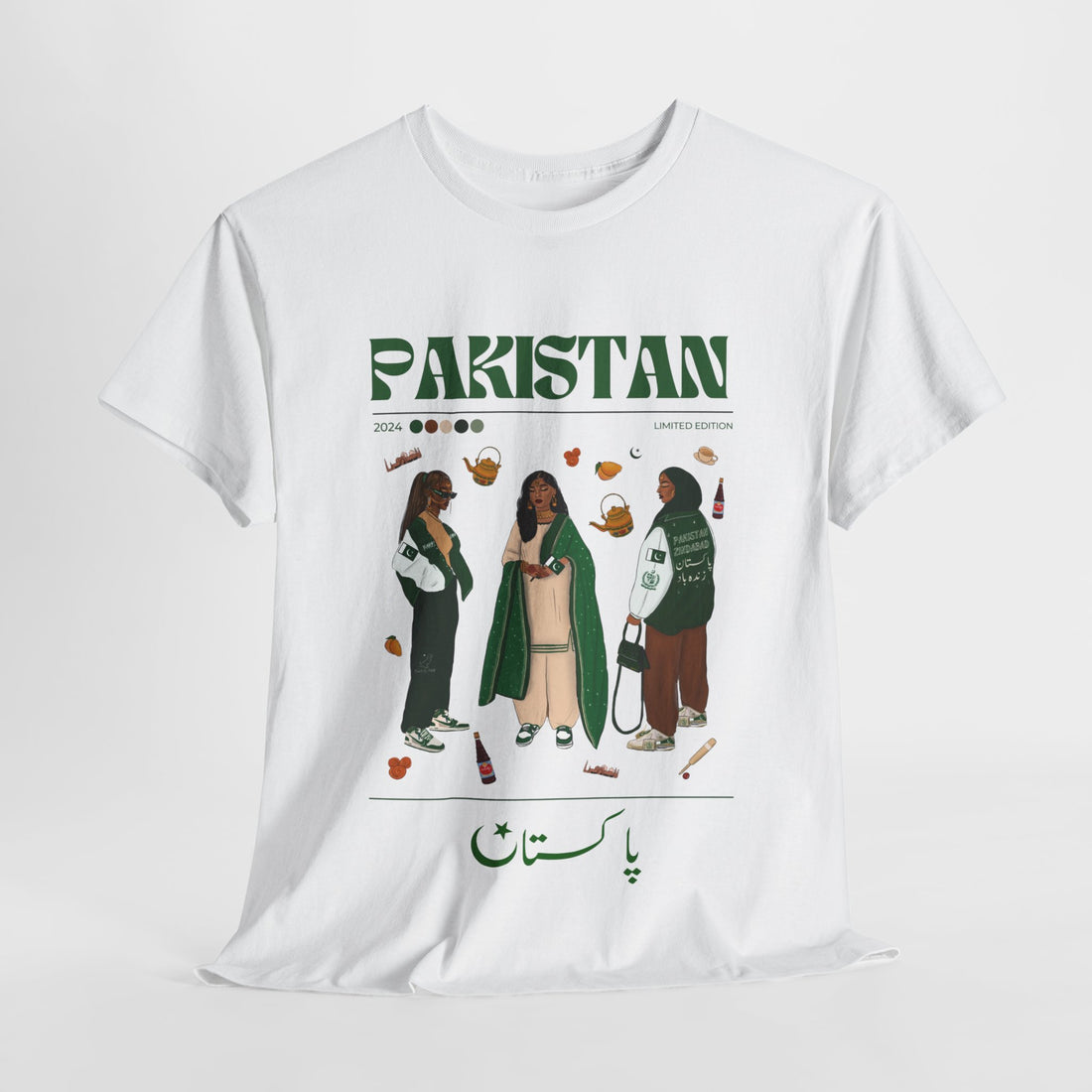 Pakistan x Streetwear Series - Unisex Heavy Cotton Tee