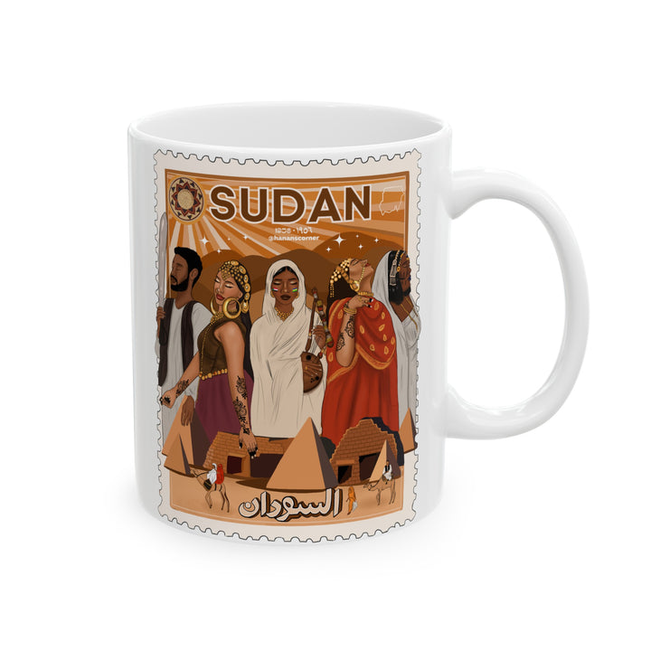Sudan Independence Day - Ceramic Mug, (11oz, 15oz)