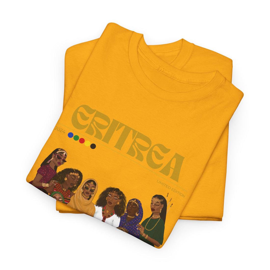 Eritrea x Streetwear Series - Unisex Heavy Cotton Tee