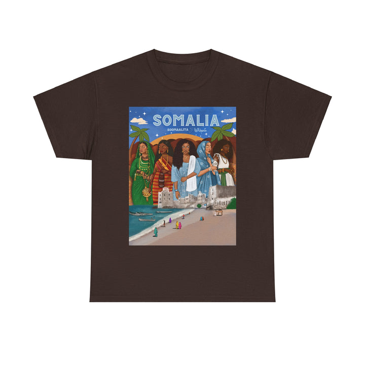 Somalia x Streetwear Series - Unisex Heavy Cotton Tee