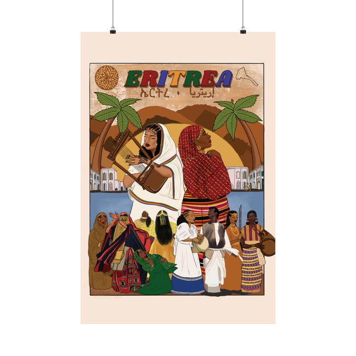 Eritrea Independence - Matte Vertical Posters