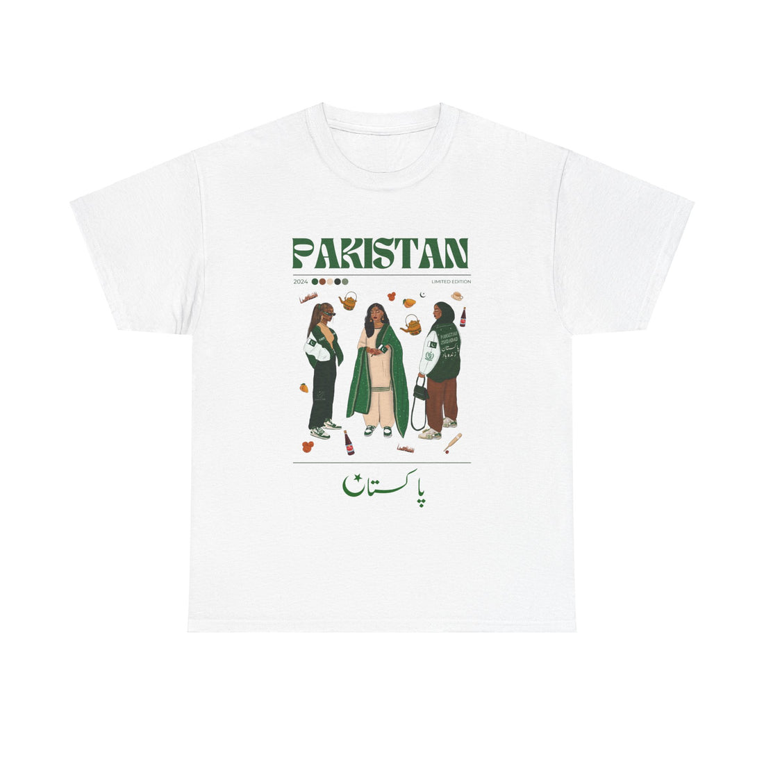 Pakistan x Streetwear Series - Unisex Heavy Cotton Tee