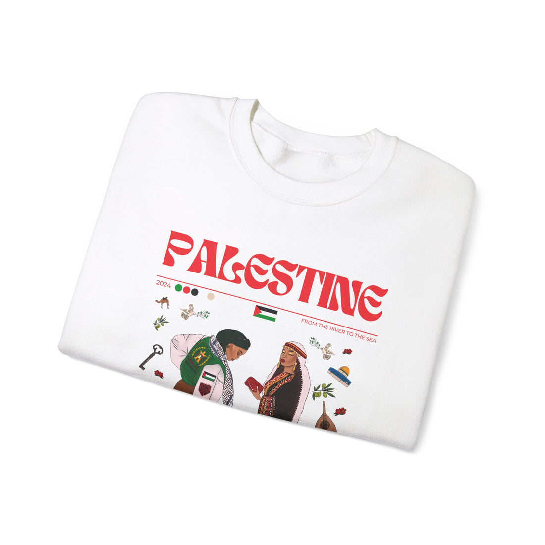 Palestine x Streetwear Series - Crewneck Sweatshirt