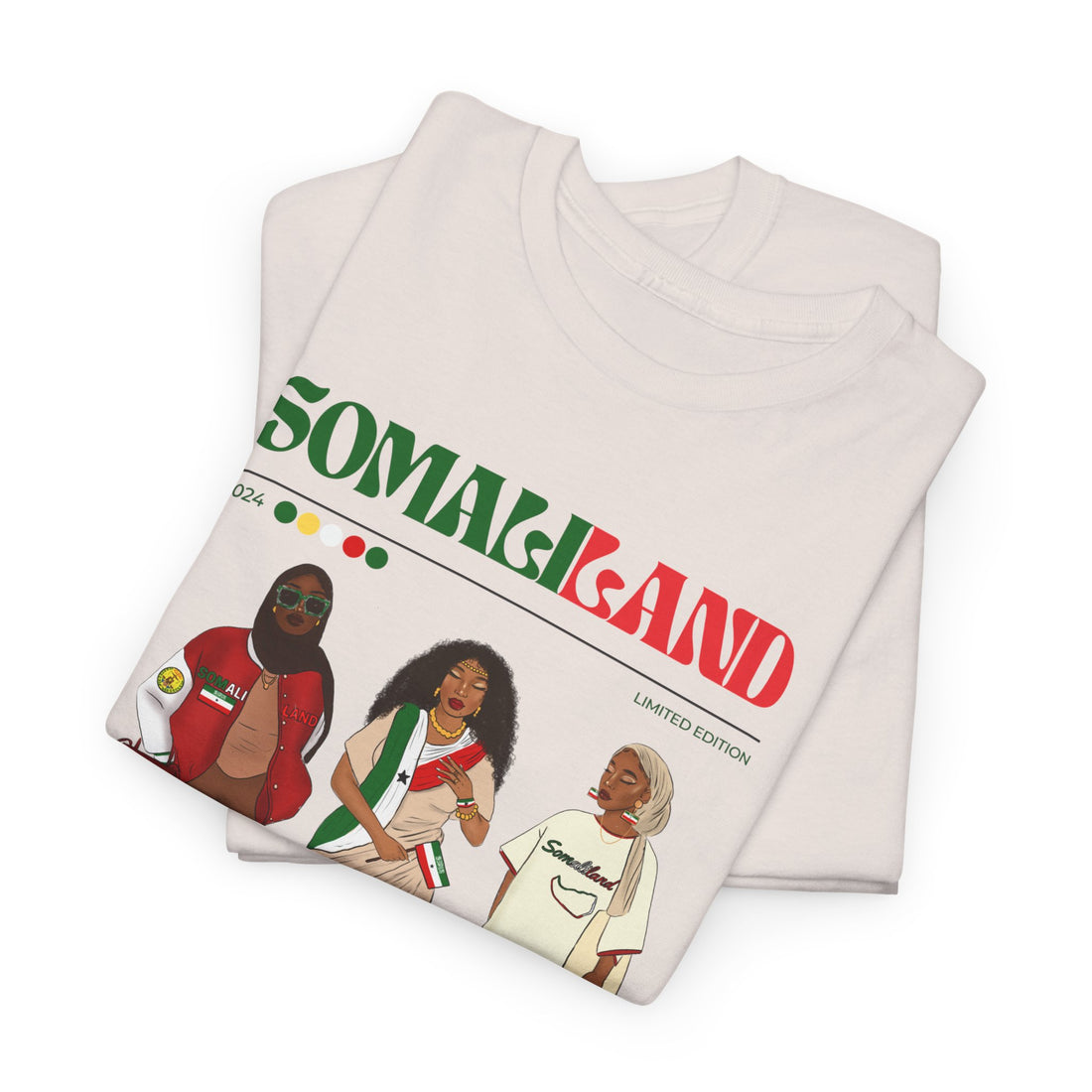 Somaliland x Streetwear Series - Unisex Heavy Cotton Tee