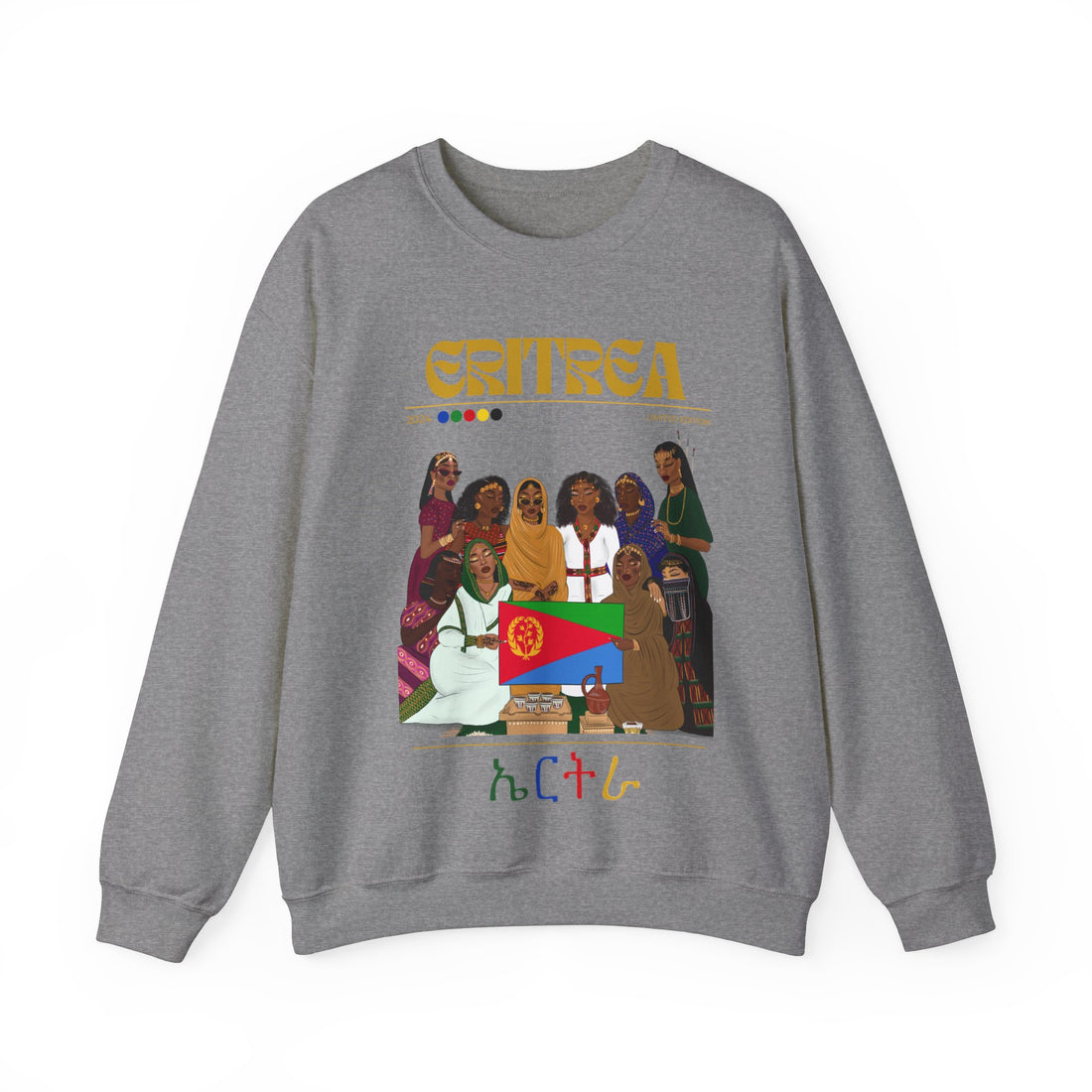 Eritrea x Streetwear Series - Crewneck Sweatshirt