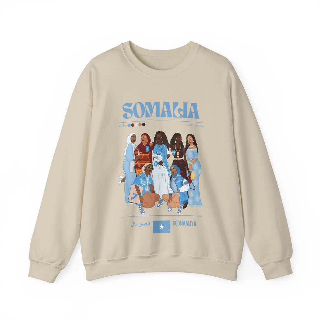 Somalia x Streetwear Series - Crewneck Sweatshirt