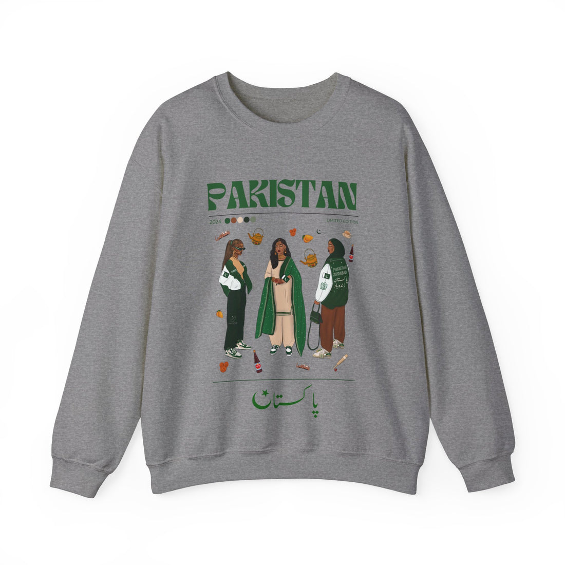 Pakistan x Streetwear Series - Crewneck Sweatshirt