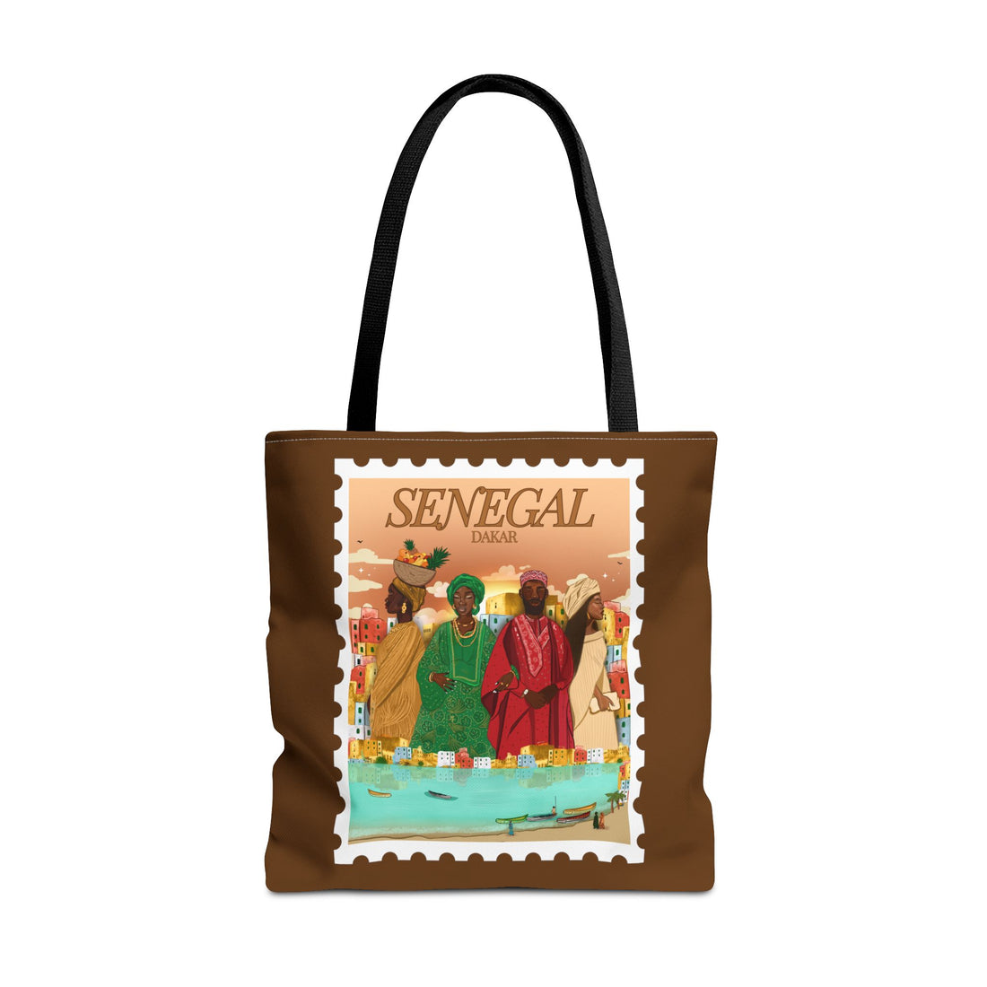 Senegal Post Card - Tote Bag