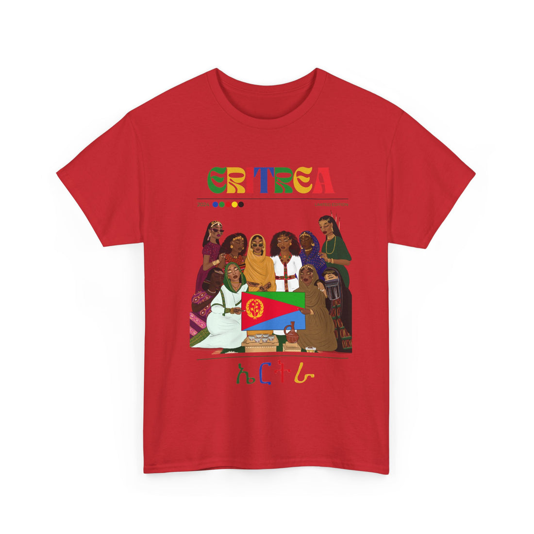 Eritrea x Steetwear Series - Unisex Heavy Cotton Tee