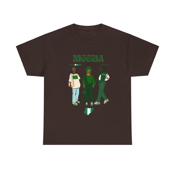 Nigeria x Streetwear Series - Unisex Heavy Cotton Tee