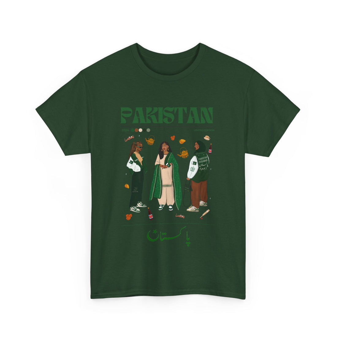 Pakistan x Streetwear Series - Unisex Heavy Cotton Tee