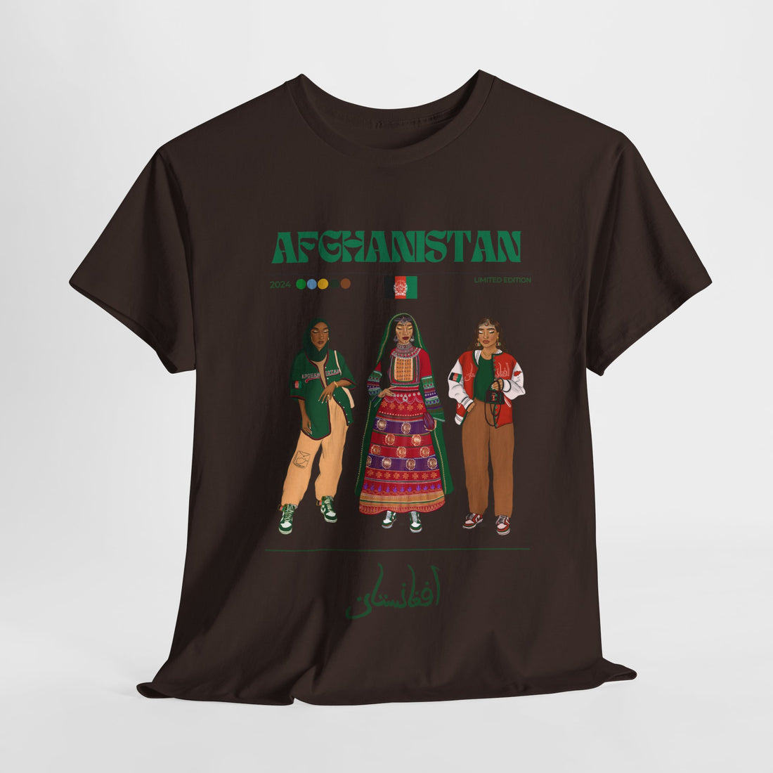 Afghanistan x Streetwear Series - Unisex Heavy Cotton Tee