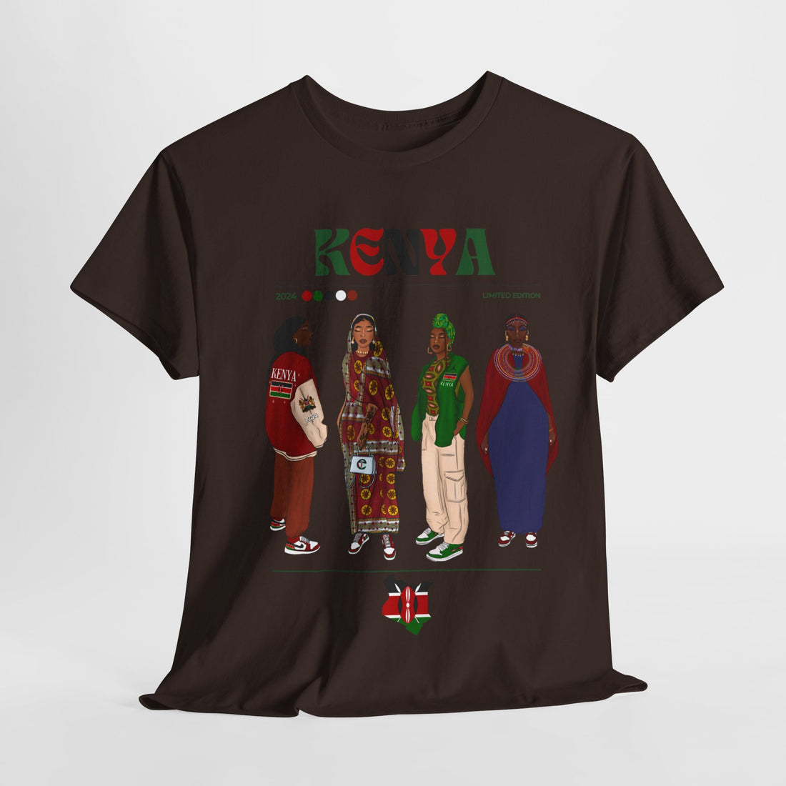 Kenya x Streetwear Series - Unisex Heavy Cotton Tee