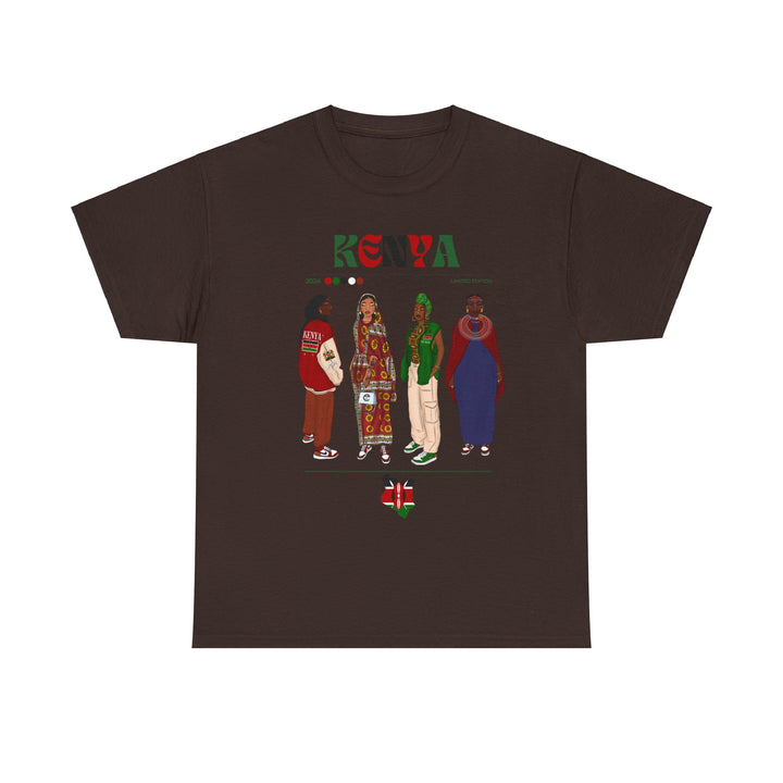 Kenya x Streetwear Series - Unisex Heavy Cotton Tee