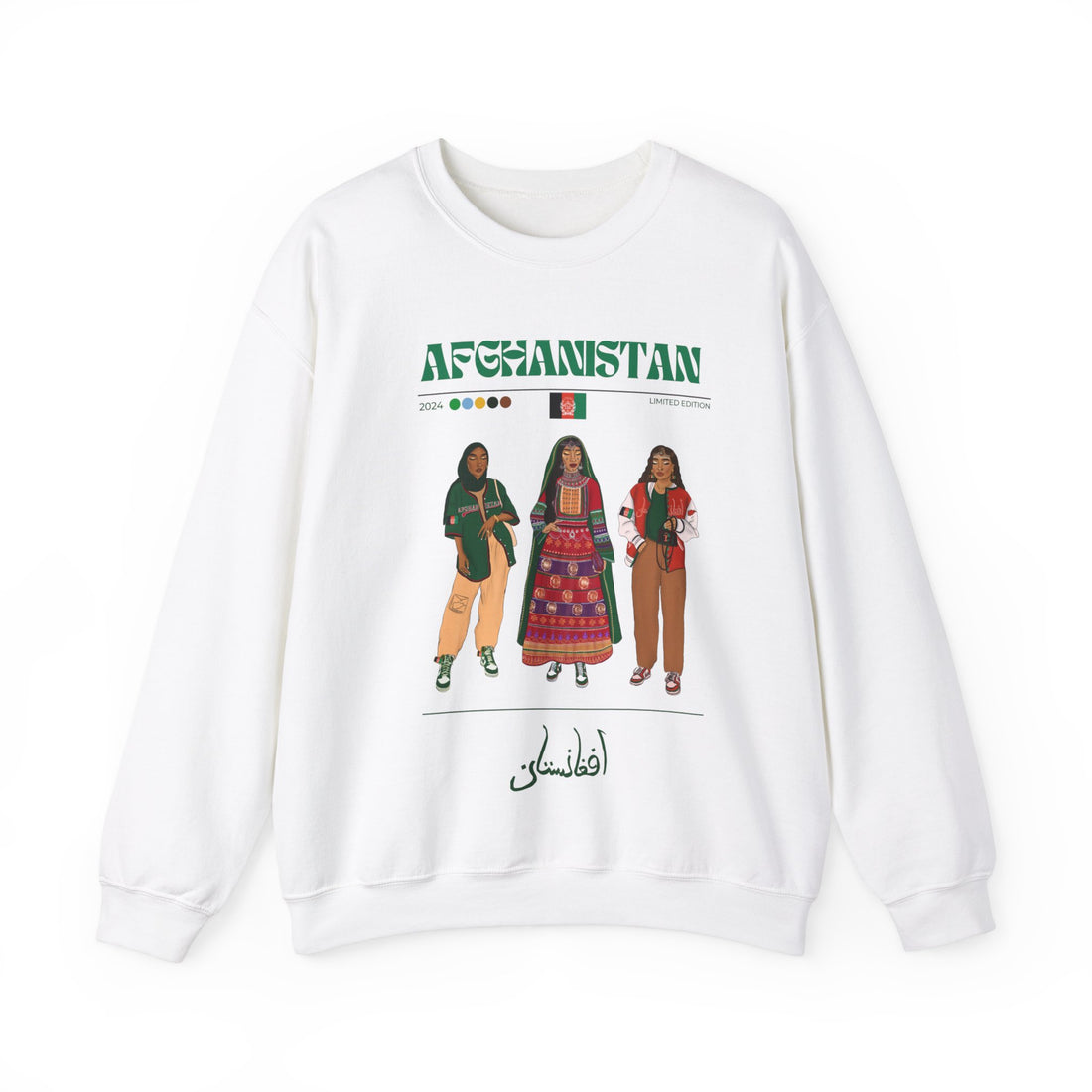 Afghanistan x Streetwear Series - Crewneck Sweatshirt