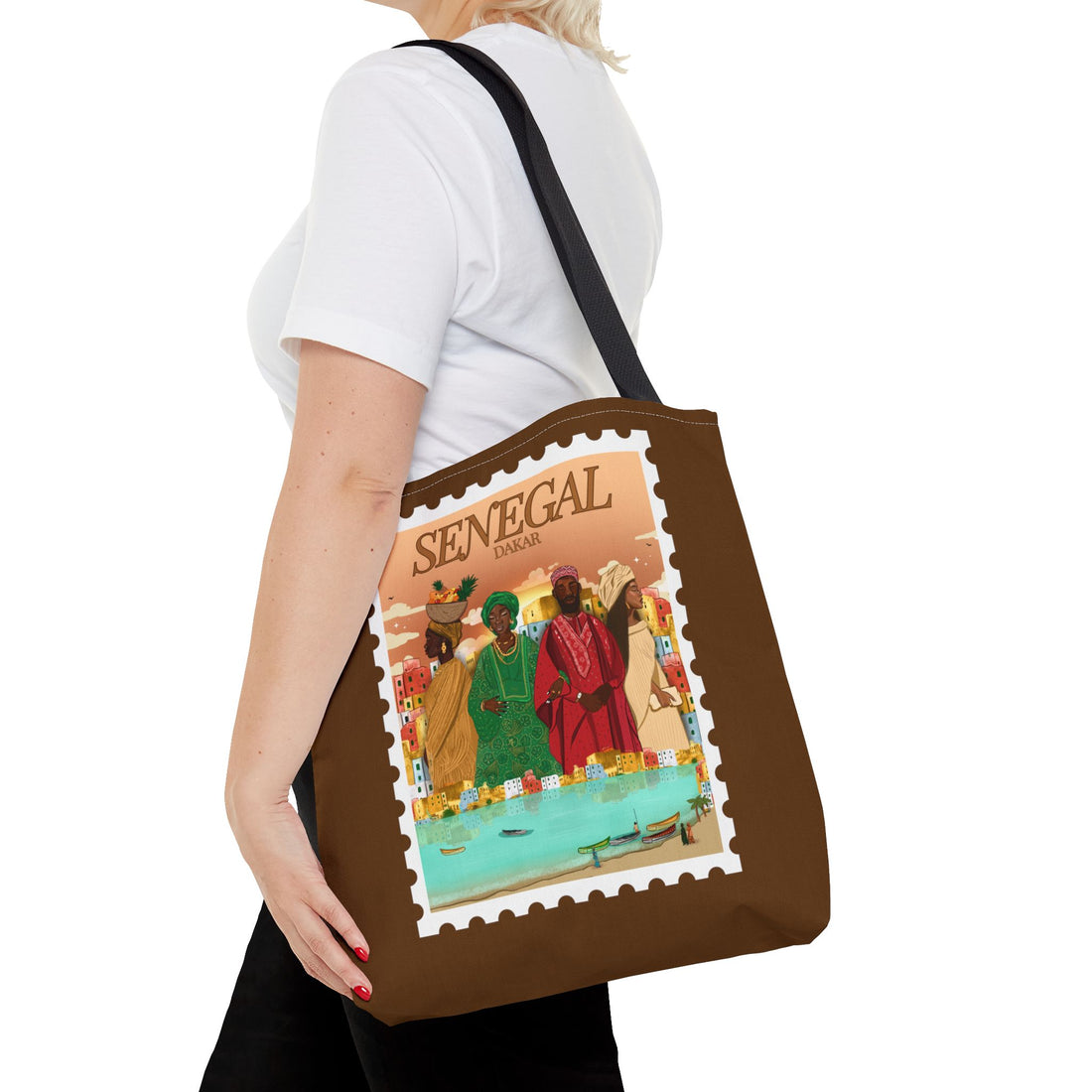 Senegal Post Card - Tote Bag