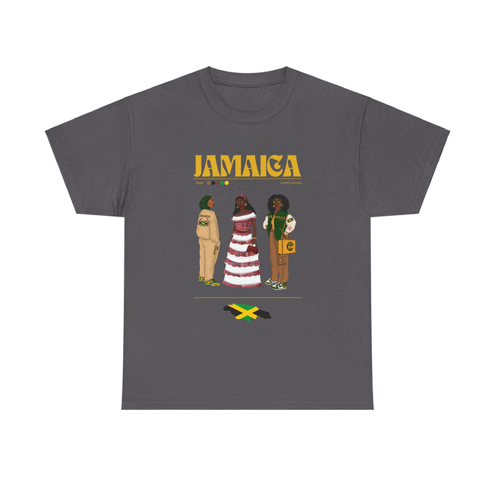 Jamaica x Streetwear Series - Unisex Heavy Cotton Tee