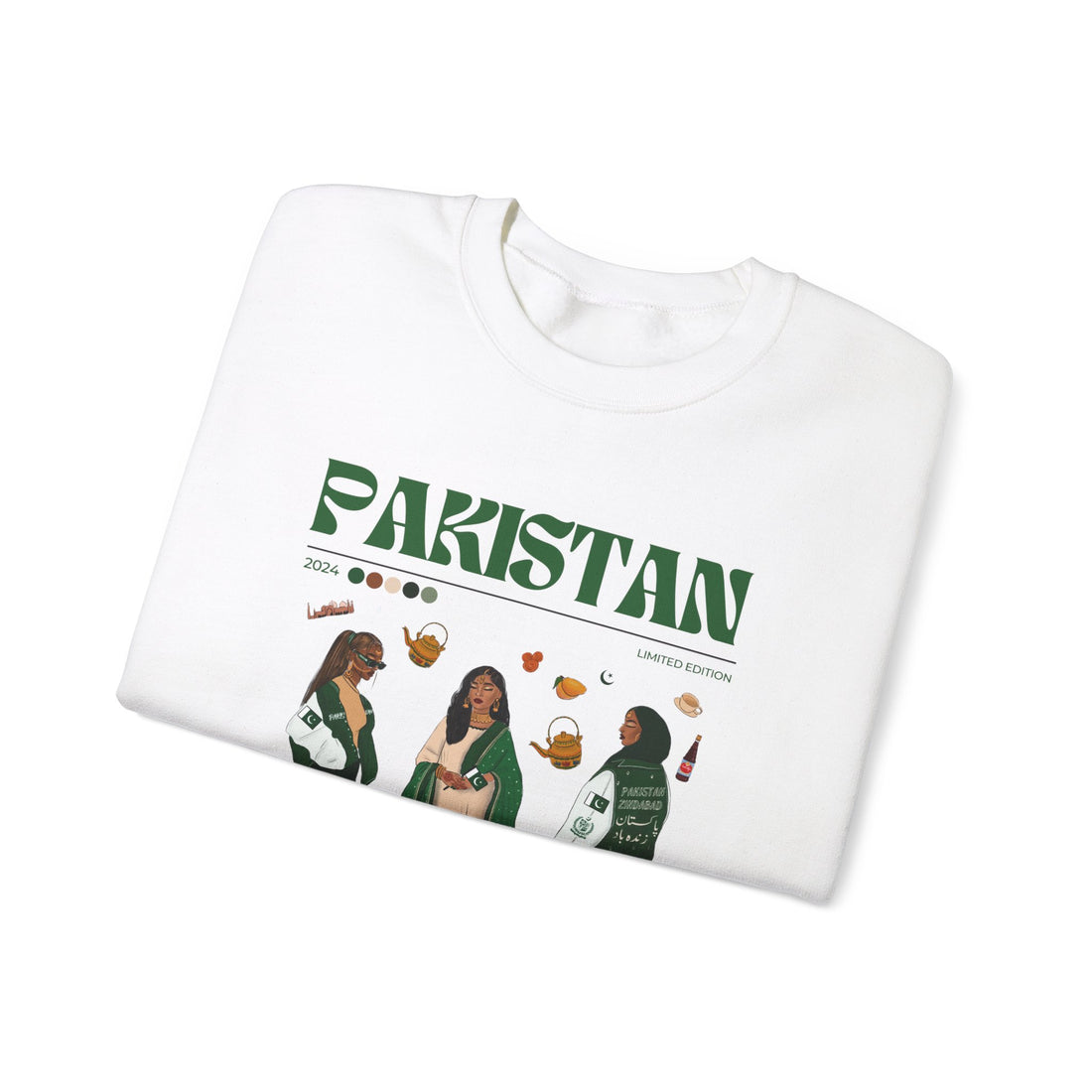 Pakistan x Streetwear Series - Crewneck Sweatshirt