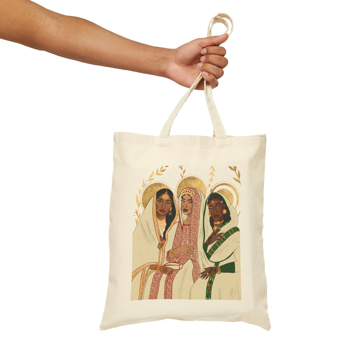 The Three Crowns - Cotton Canvas Tote Bag