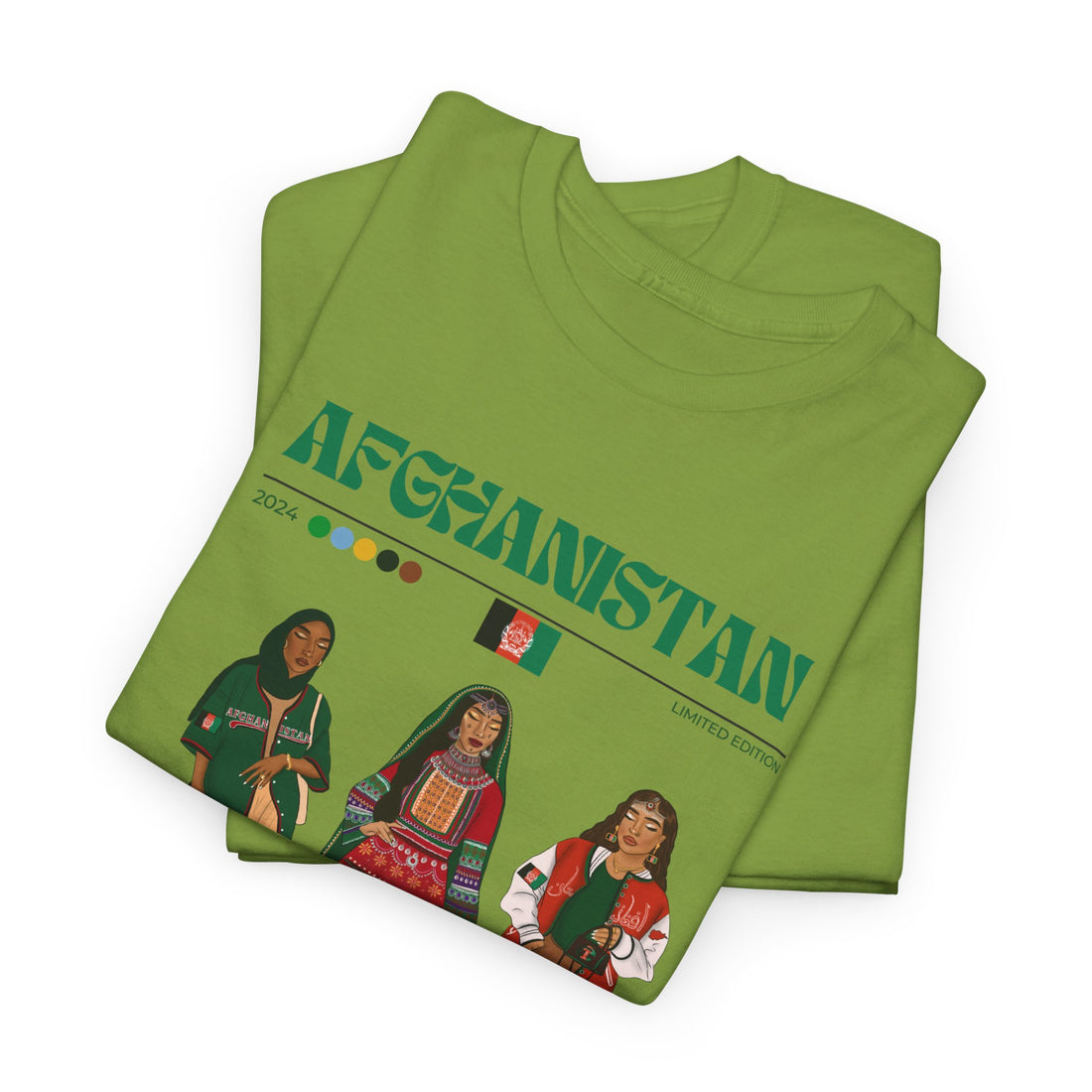 Afghanistan x Streetwear Series - Unisex Heavy Cotton Tee