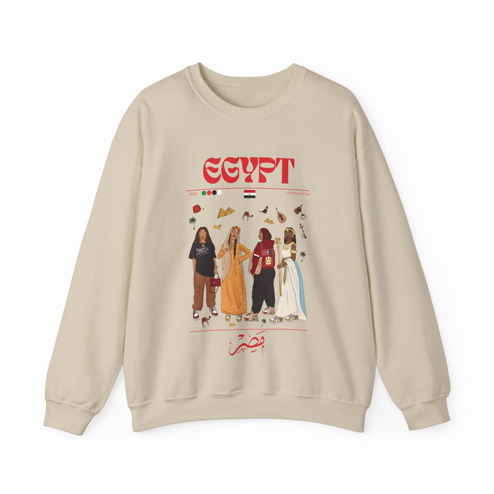 Egypt x Streetwear Series -  Crewneck Sweatshirt