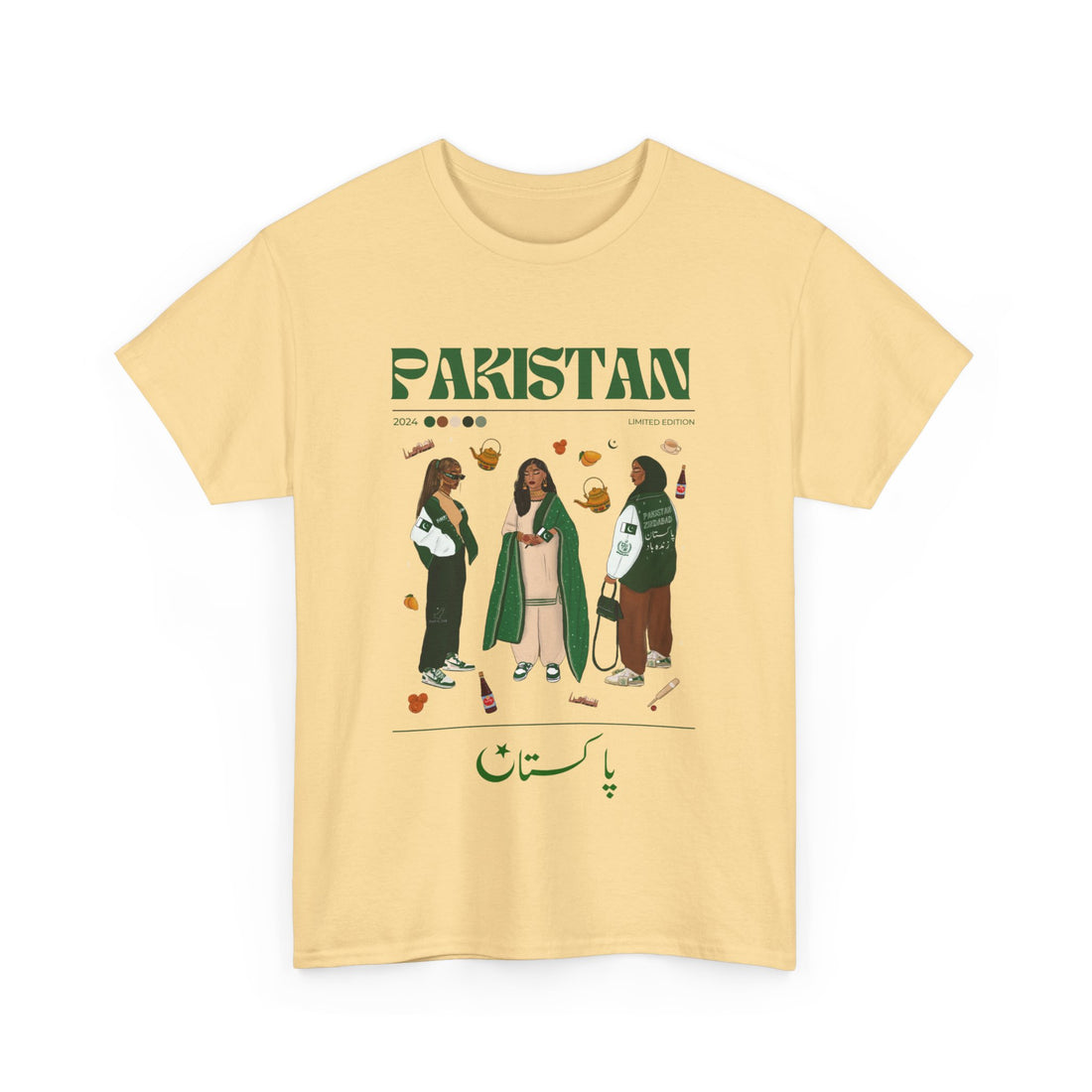 Pakistan x Streetwear Series - Unisex Heavy Cotton Tee