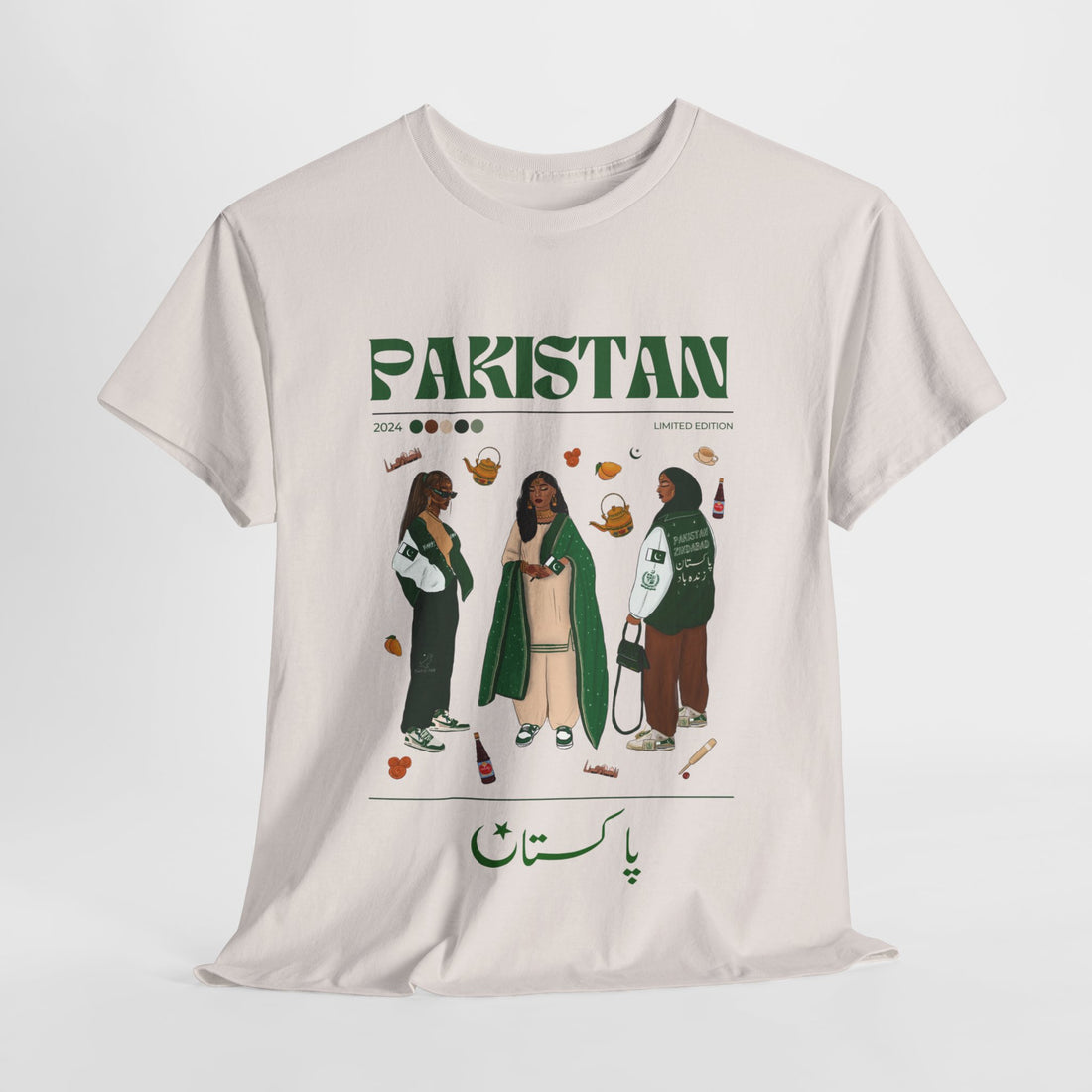 Pakistan x Streetwear Series - Unisex Heavy Cotton Tee