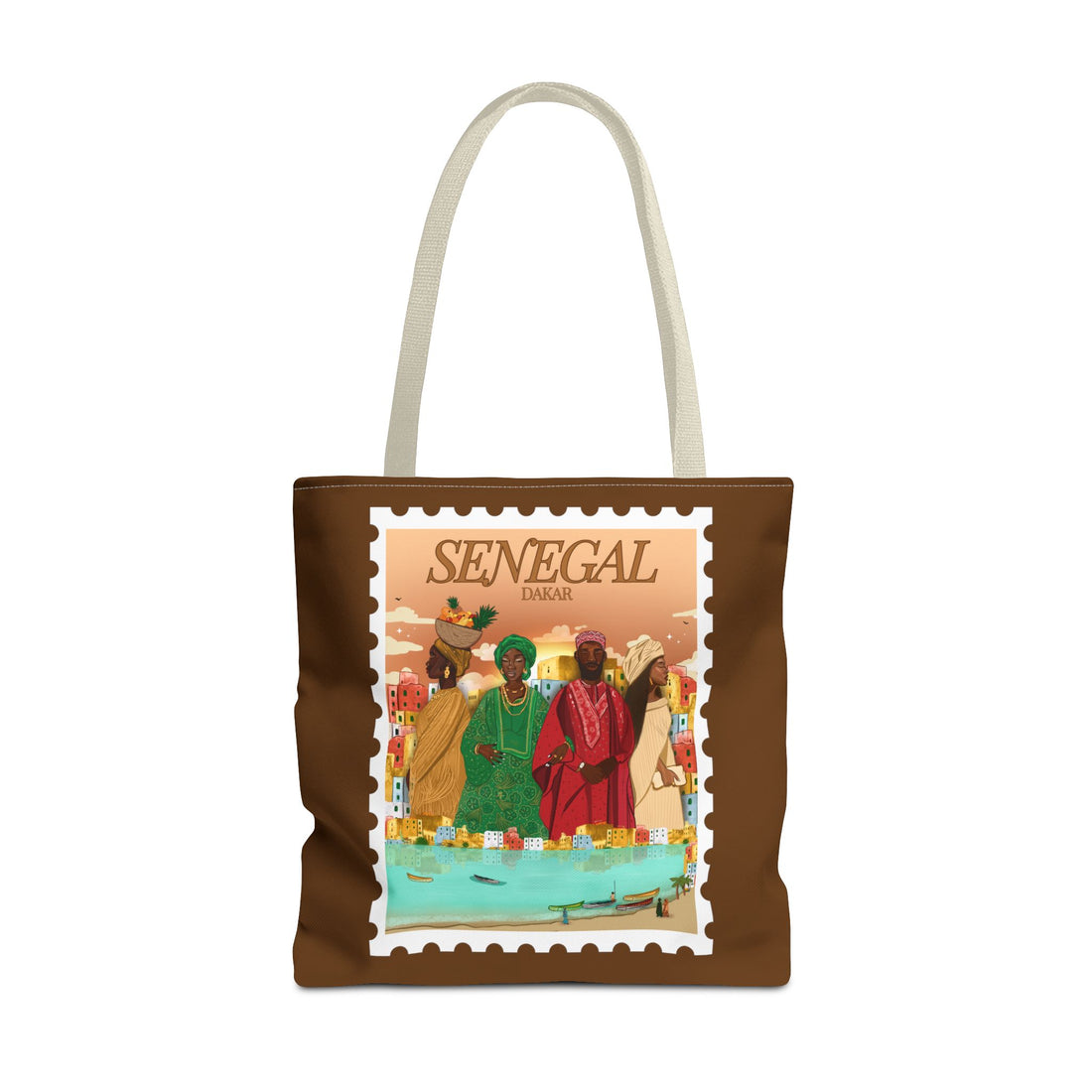 Senegal Post Card - Tote Bag