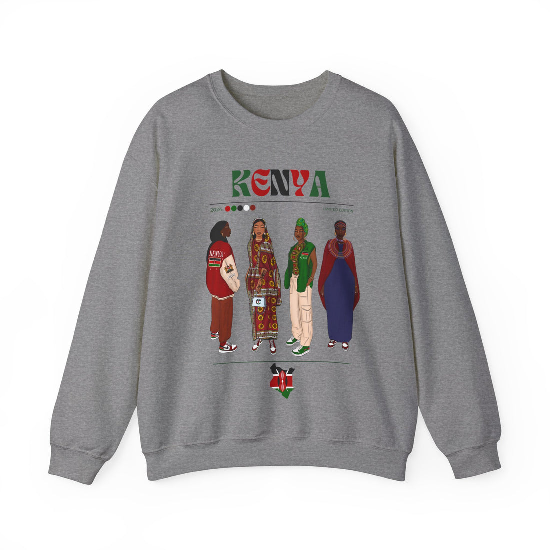 Kenya x Streetwear Series - Crewneck Sweatshirt