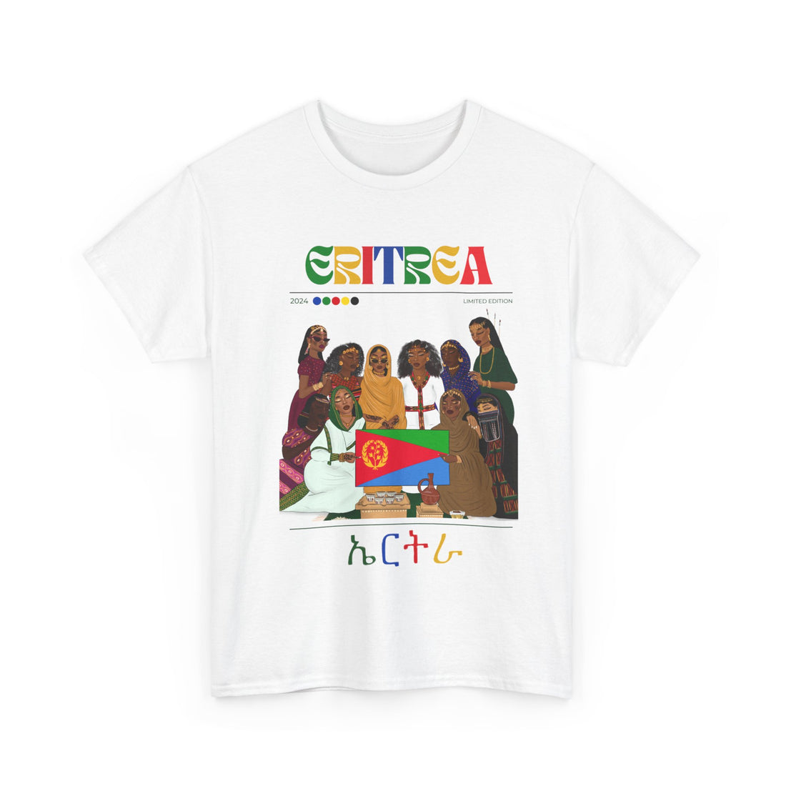 Eritrea x Steetwear Series - Unisex Heavy Cotton Tee