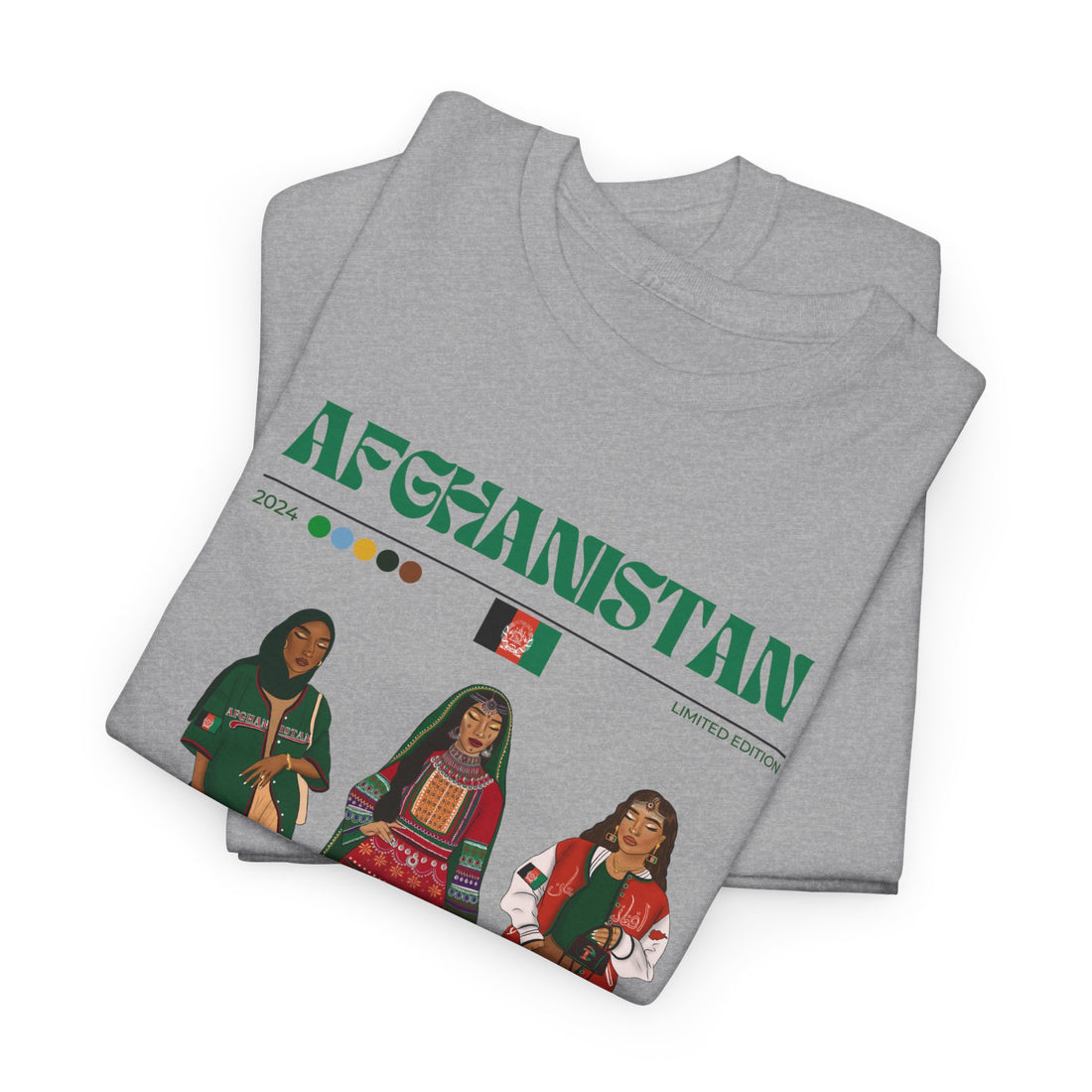 Afghanistan x Streetwear Series - Unisex Heavy Cotton Tee