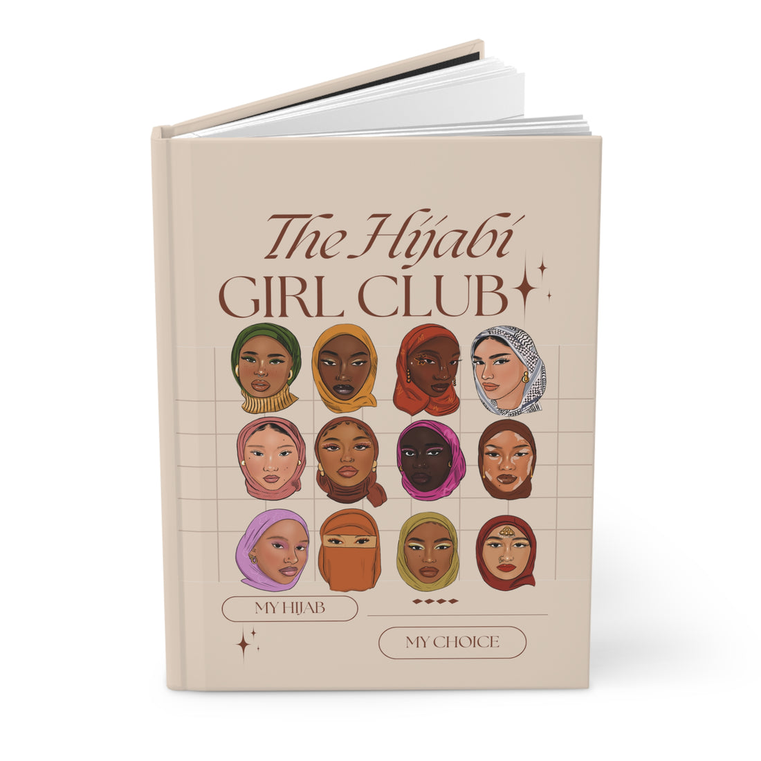 The Hijabi Girl Club (2.0)-  Hardcover Journal Matte