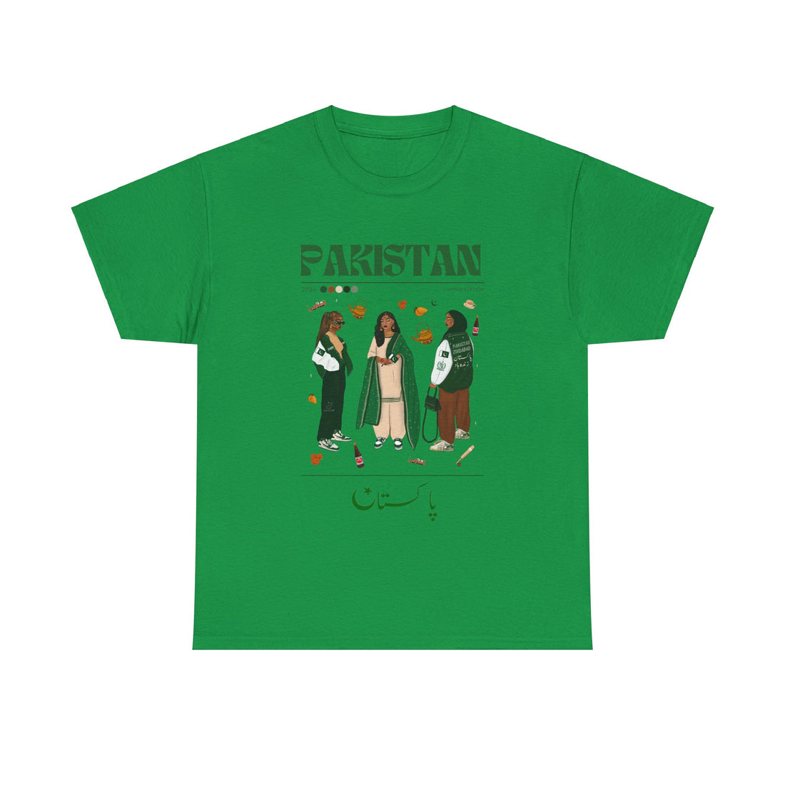 Pakistan x Streetwear Series - Unisex Heavy Cotton Tee