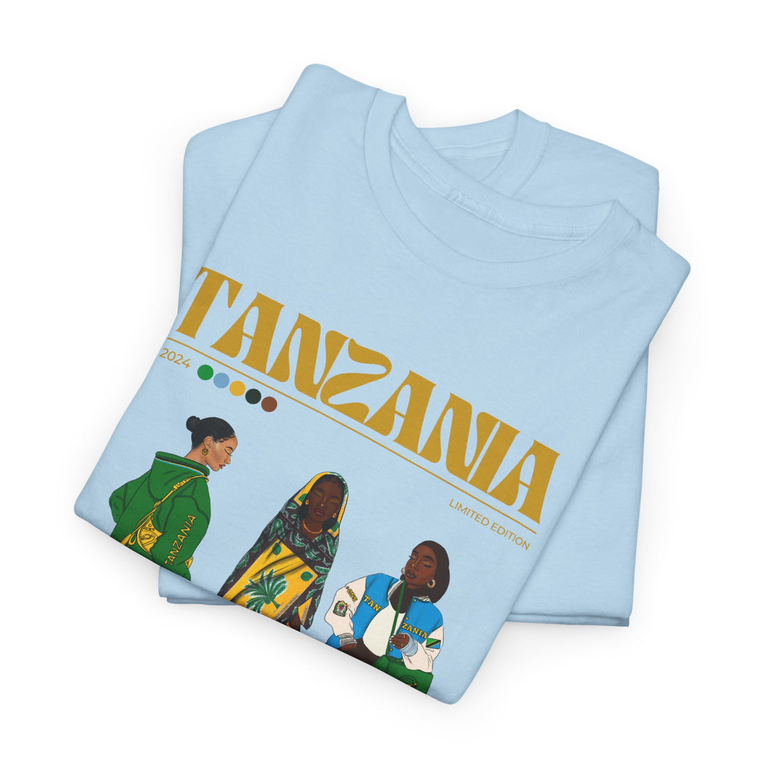 Tanzania x Streetwear Series - Unisex Heavy Cotton Tee