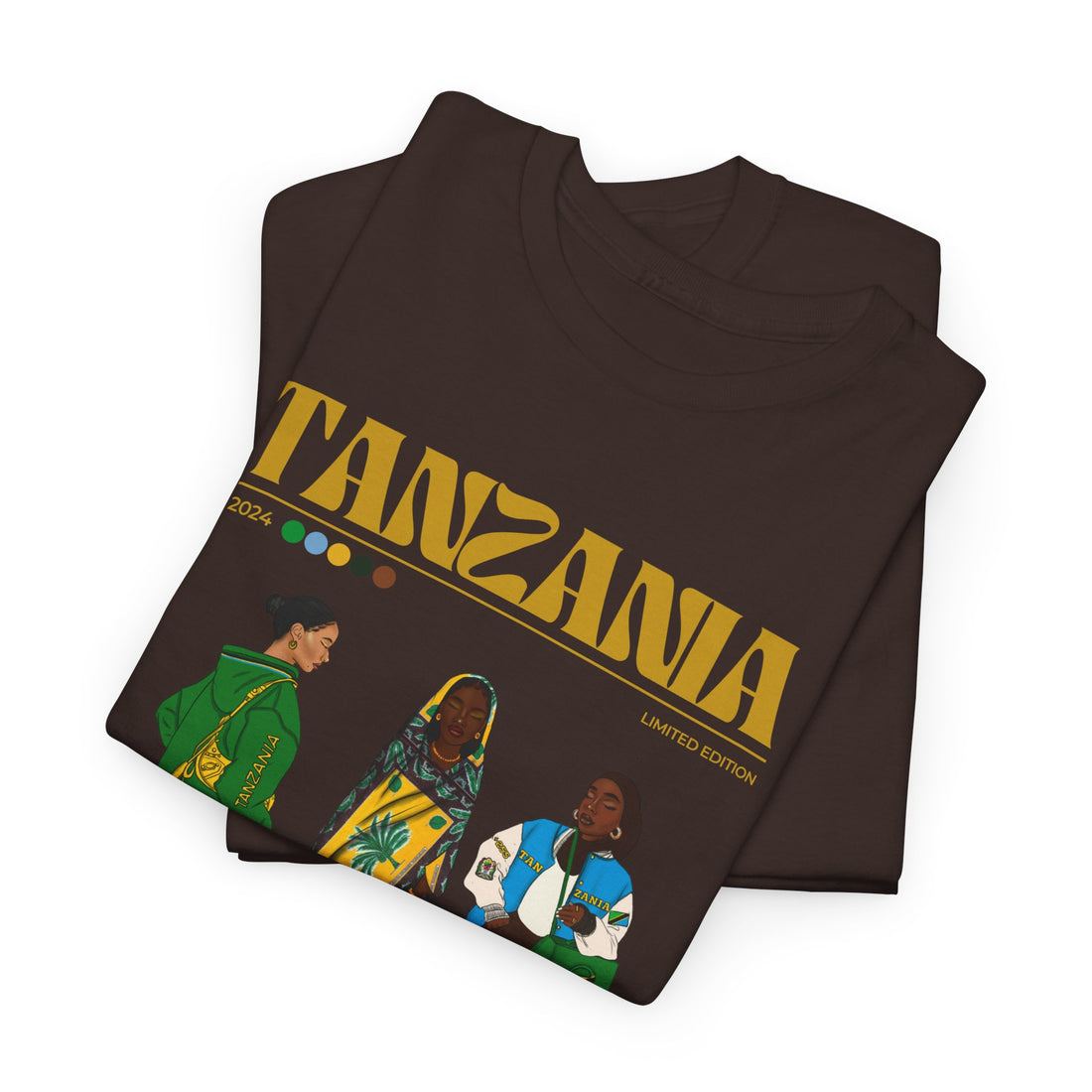 Tanzania x Streetwear Series - Unisex Heavy Cotton Tee