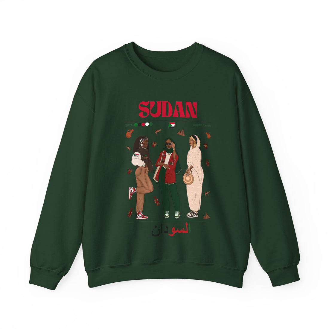 Sudan x Streetwear Series - Crewneck Sweatshirt