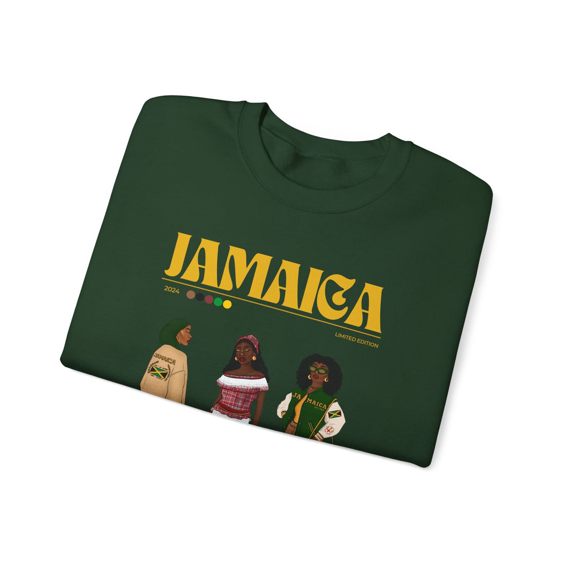 Jamaica x Streetwear Series - Crewneck Sweatshirt