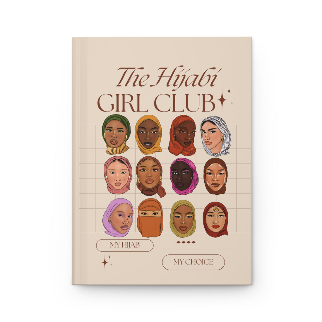 The Hijabi Girl Club (2.0)-  Hardcover Journal Matte