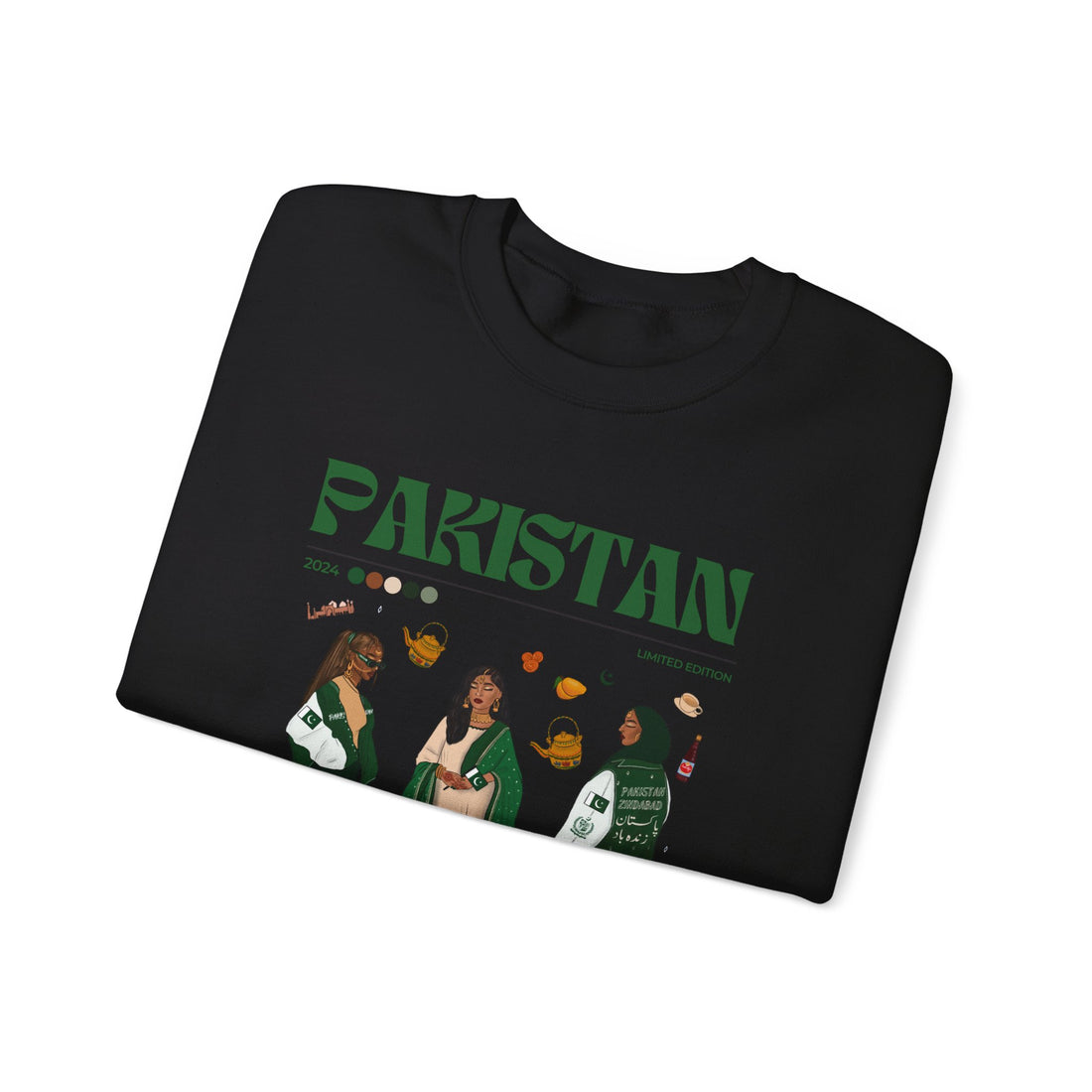 Pakistan x Streetwear Series - Crewneck Sweatshirt