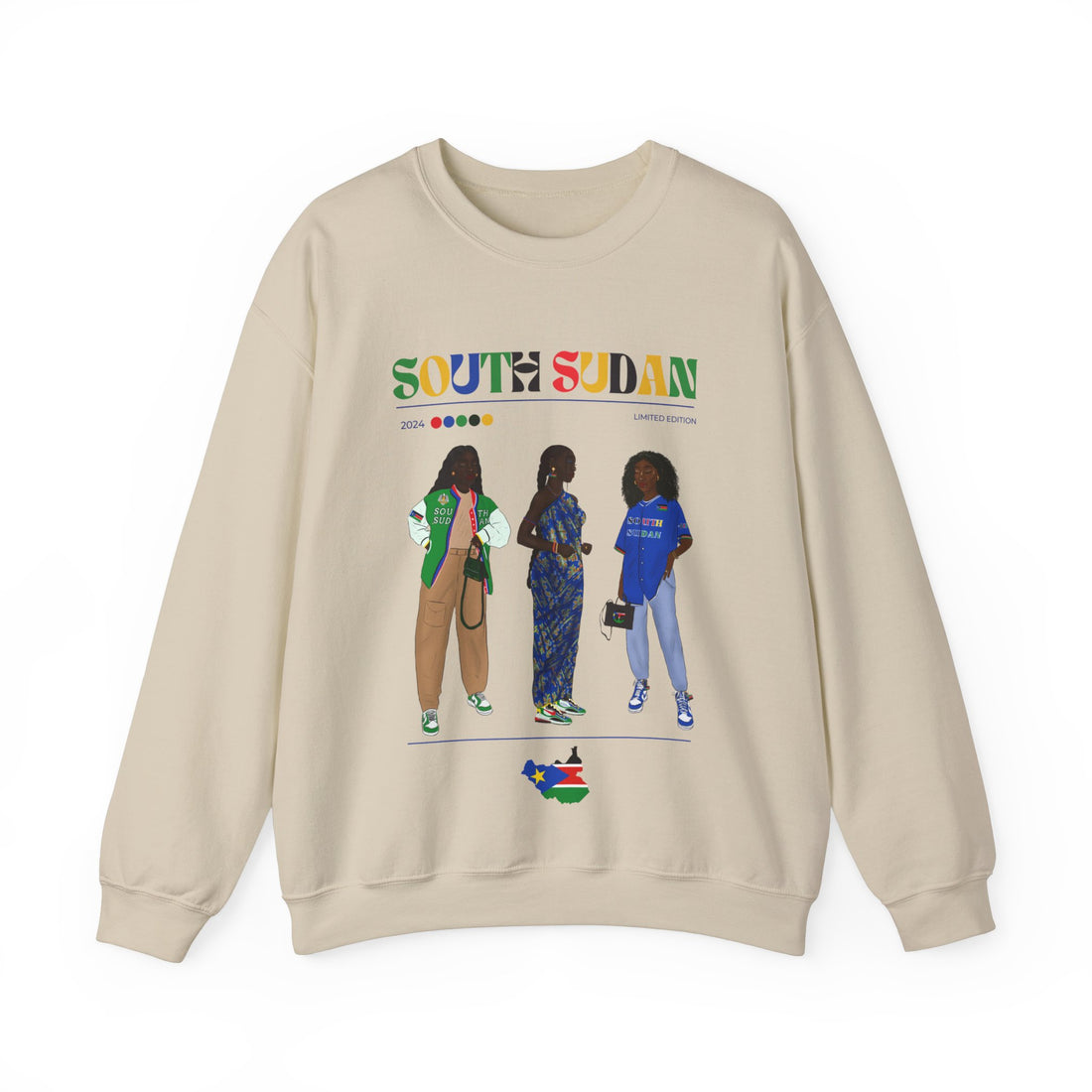 South Sudan x Streetwear Series - Crewneck Sweatshirt