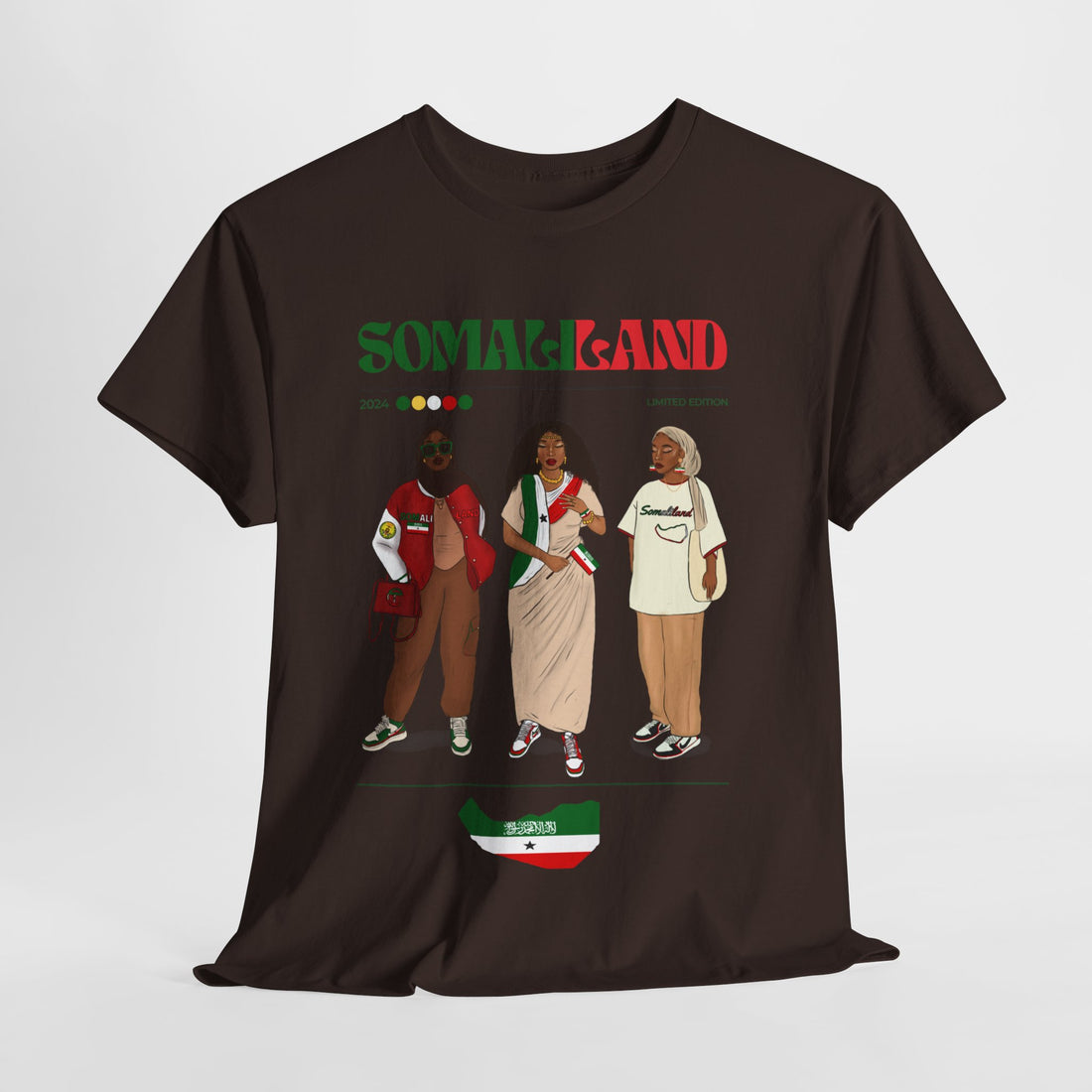 Somaliland x Streetwear Series - Unisex Heavy Cotton Tee