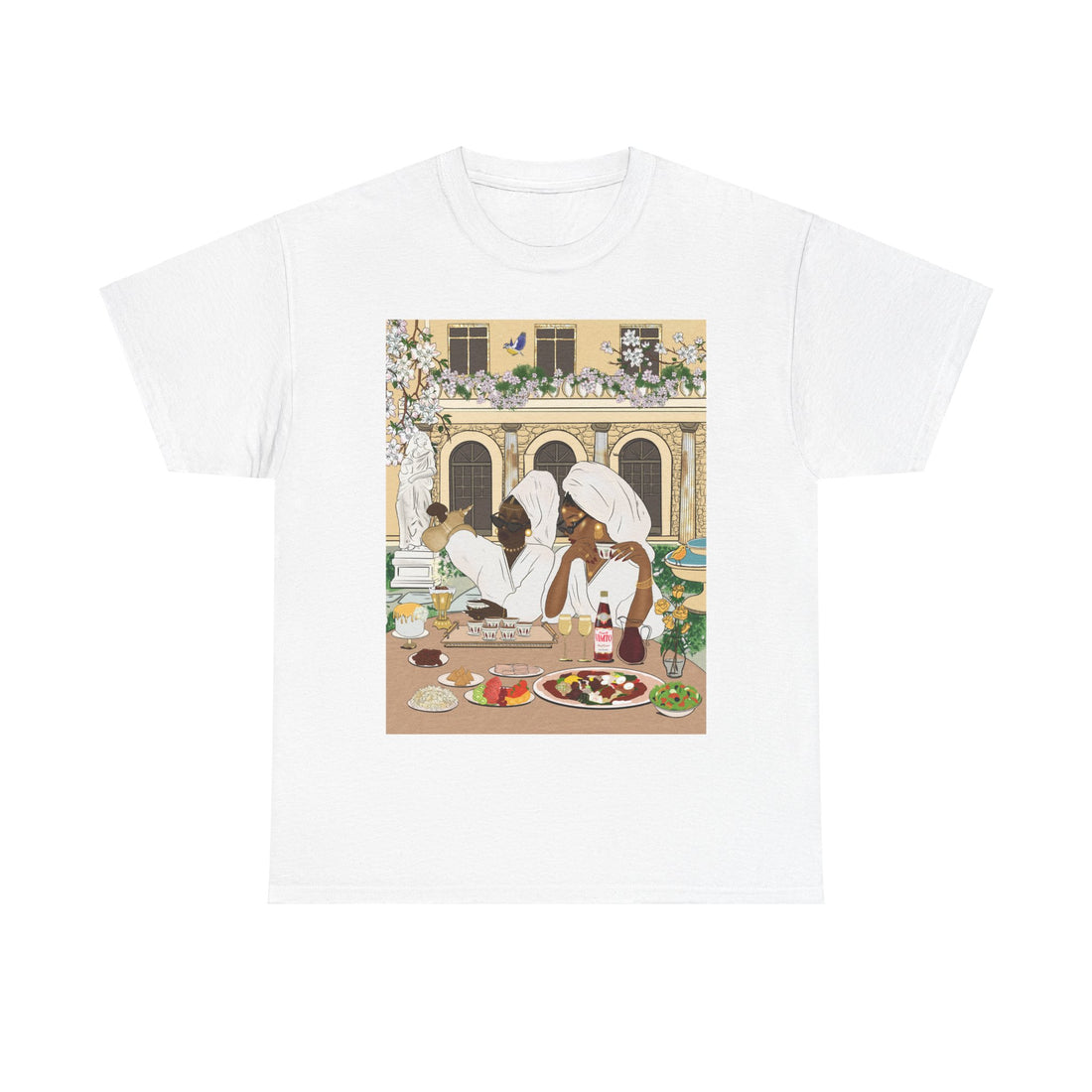 A Royal, Regal Dinner - Unisex Heavy Cotton Tee