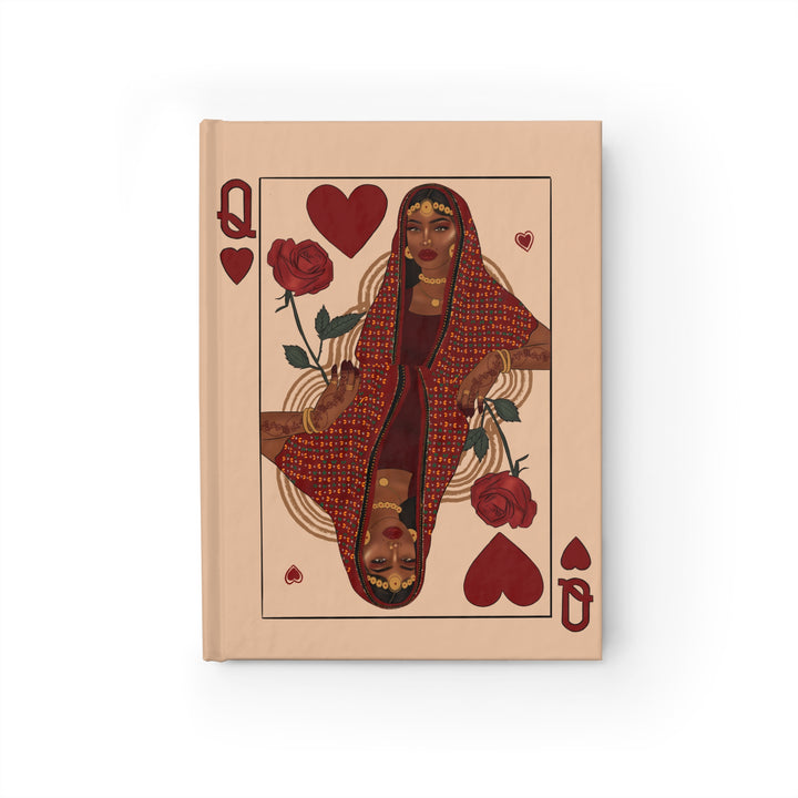 Queen of Hearts - Hard Cover Journal