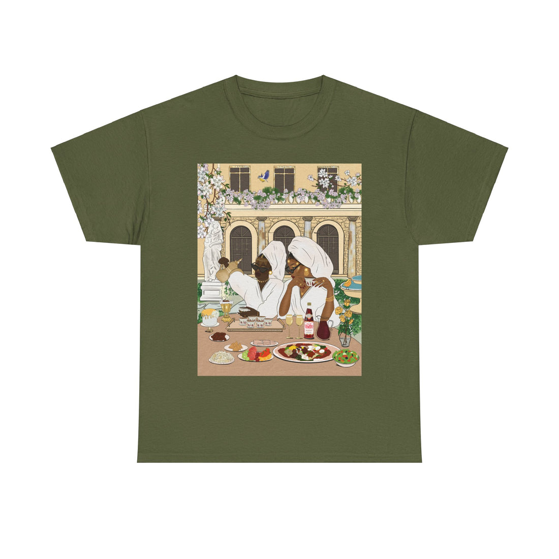 A Royal, Regal Dinner - Unisex Heavy Cotton Tee