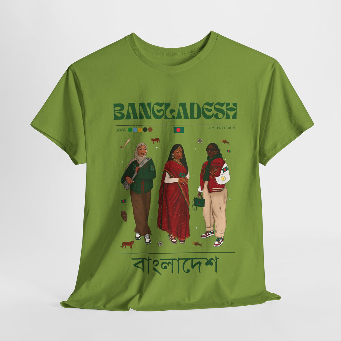 Bangladesh x Streetwear Series - Unisex Heavy Cotton Tee