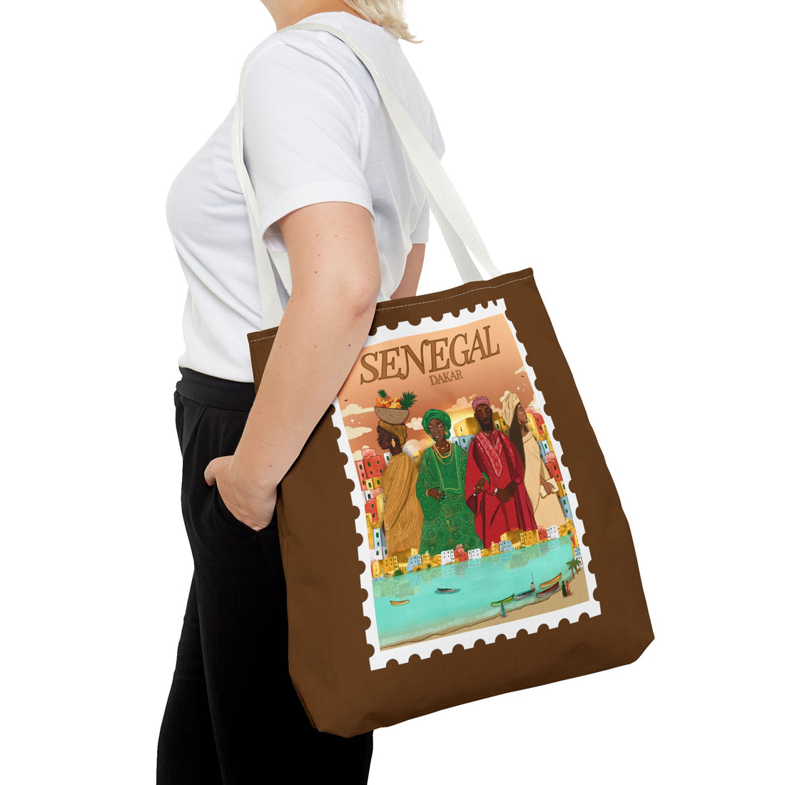 Senegal Post Card - Tote Bag