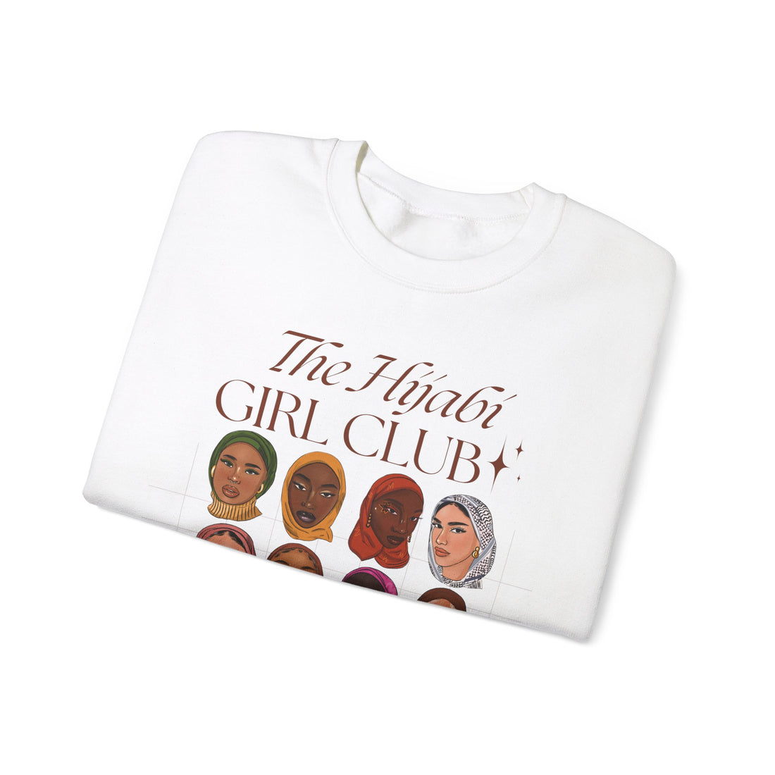 Hijabi Girl Club Vol. 2 - Crewneck Sweatshirt