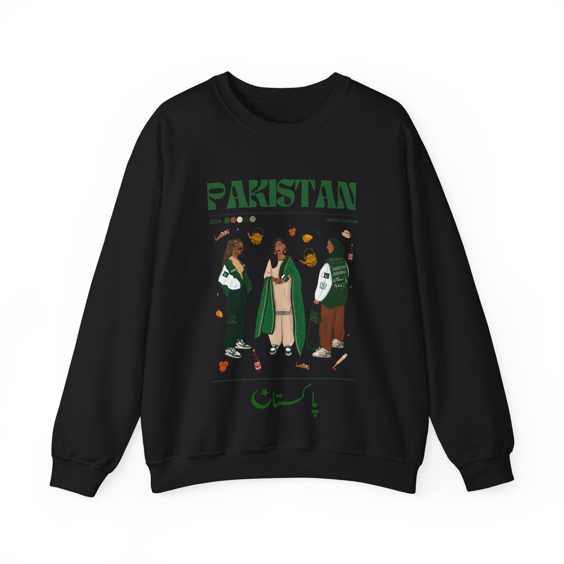 Pakistan x Streetwear Series - Crewneck Sweatshirt